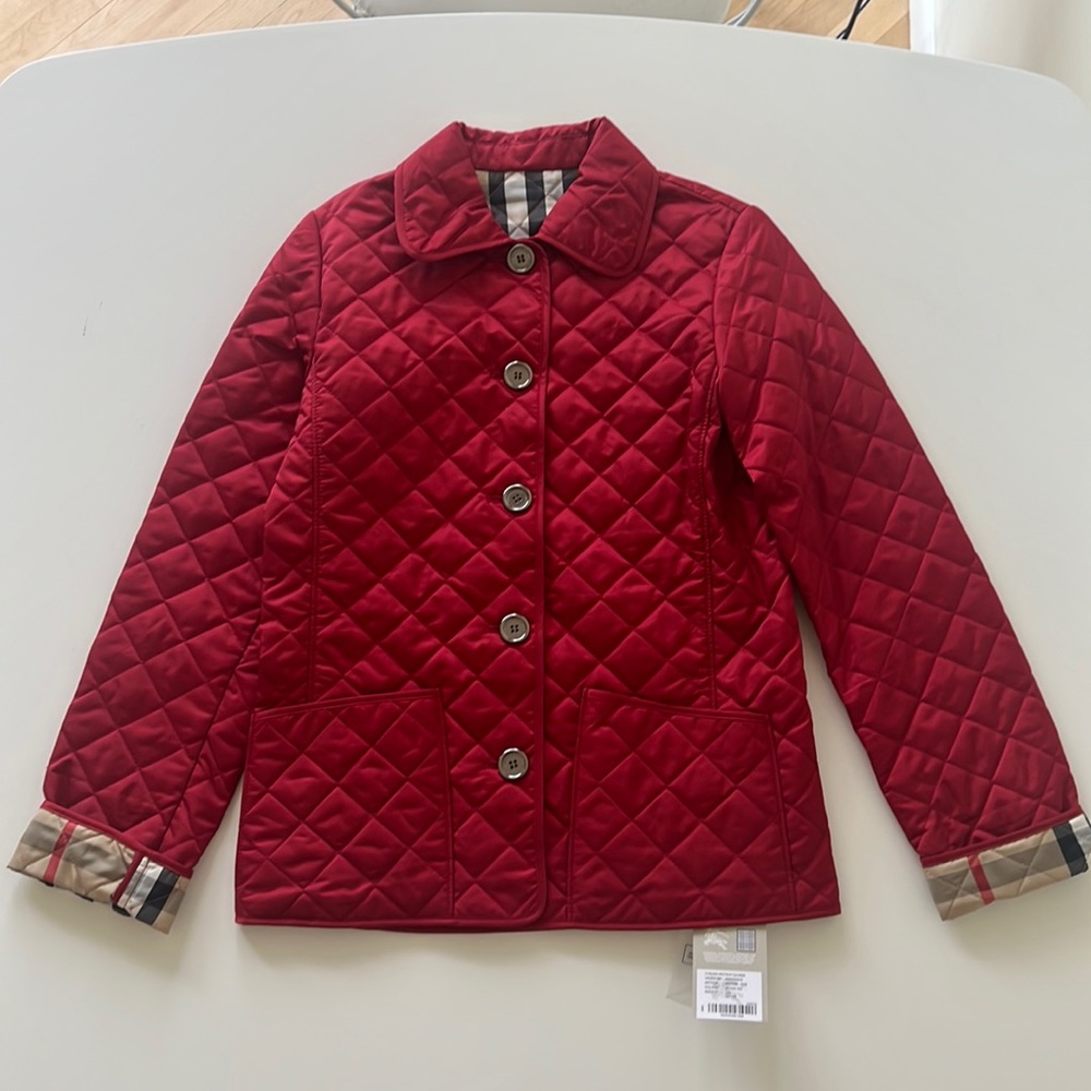 Burberry jacket size 12Y